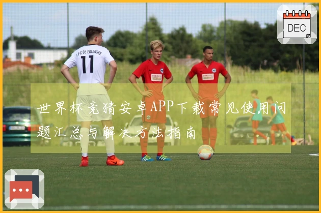 世界杯竞猜安卓APP下载常见使用问题汇总与解决方法指南